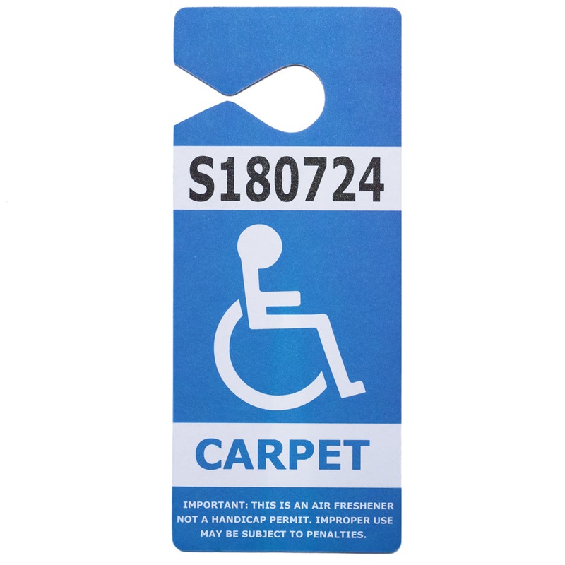 Carpet Company Hurts Air Freshener Blue One Size Fits All