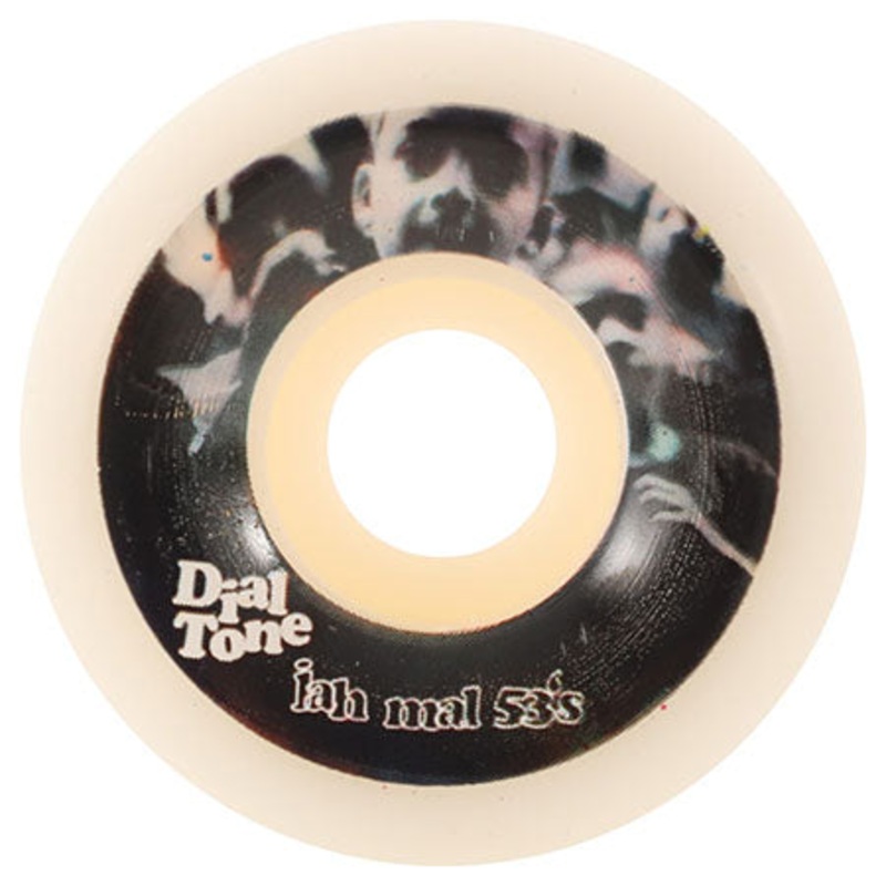 Dial Tone Jahmal Williams De La Tone Conical 99a Wheels White 52mm
