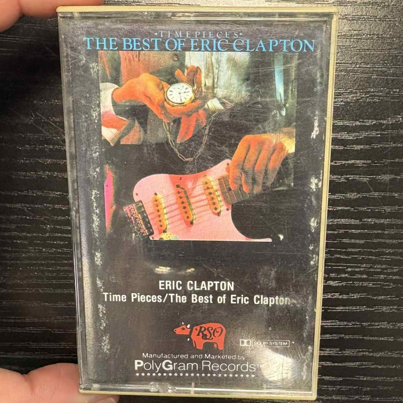 Eric Clapton  Time Pieces – The Best Of Eric Clapton Cassette *USED 1982 RELEASE*