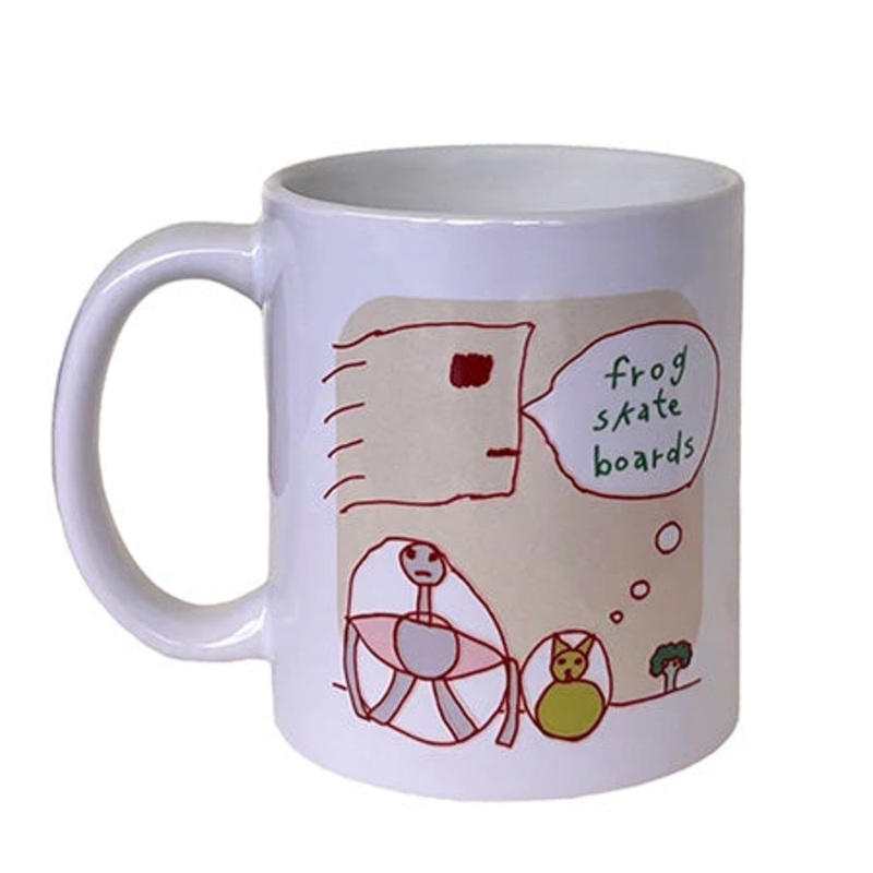 Frog Skateboards Jesse Alba Wif Burger Mug White One size fits all