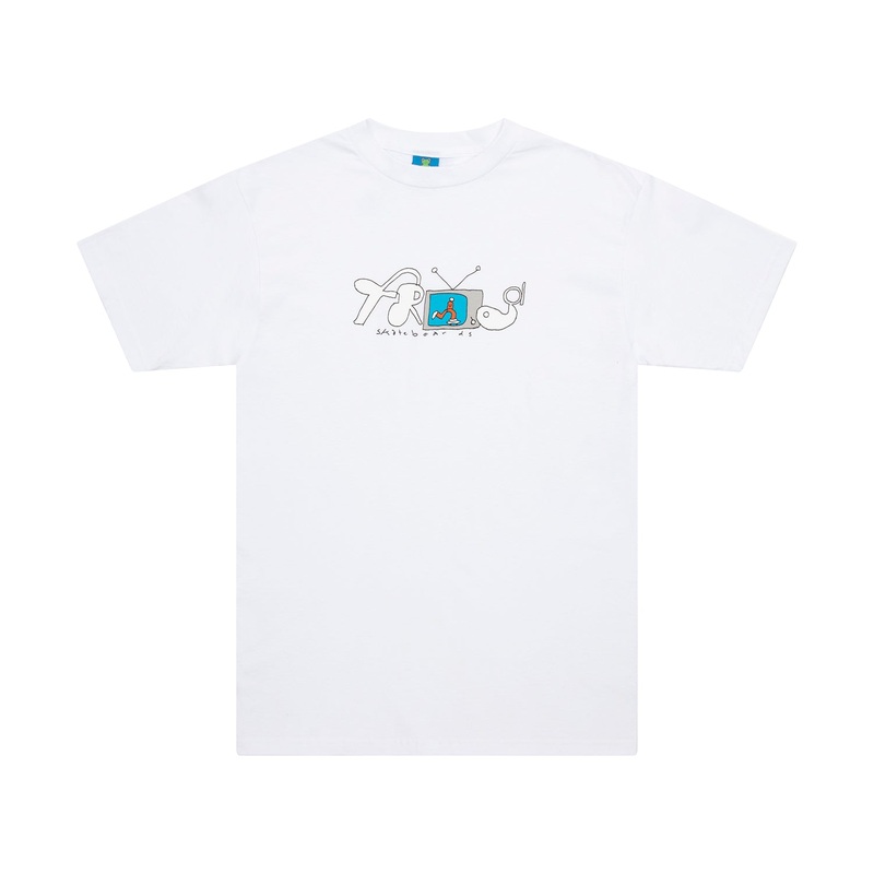 Frog Television Tee White MD