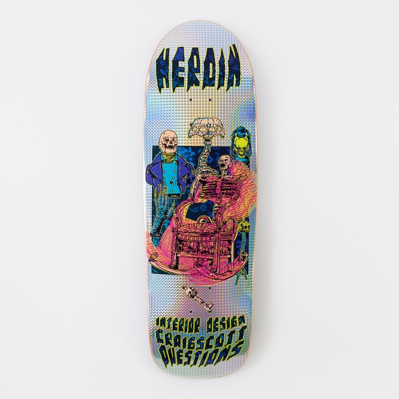 Heroin 10″ Craig Questions Hellscape Deck – Holographic Foil 10″