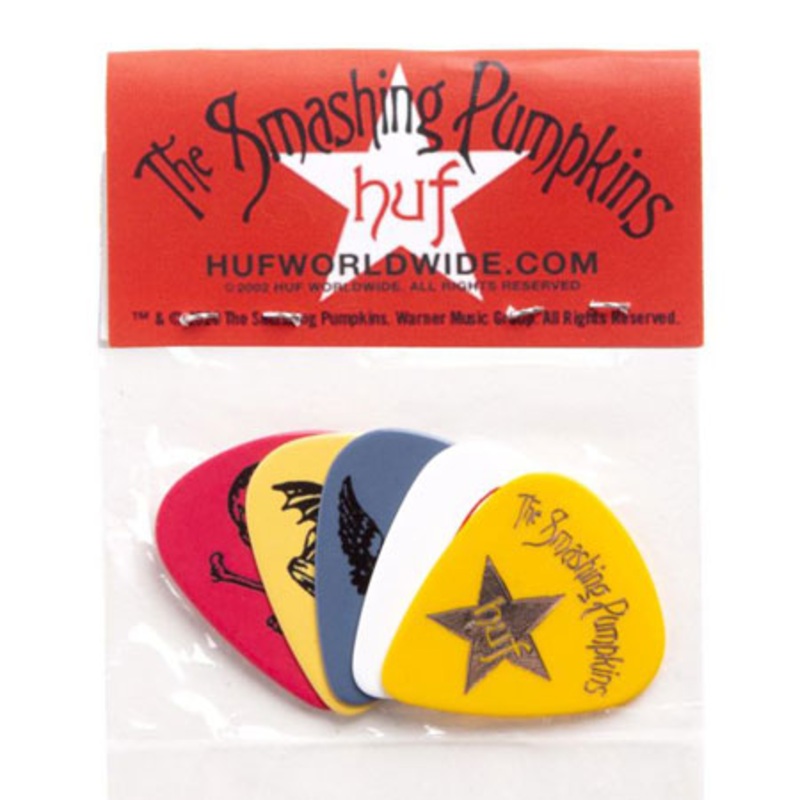 HUF Smashing Pumpkins x HUF Spaceboy Guitar Pick Set Assorted N/A