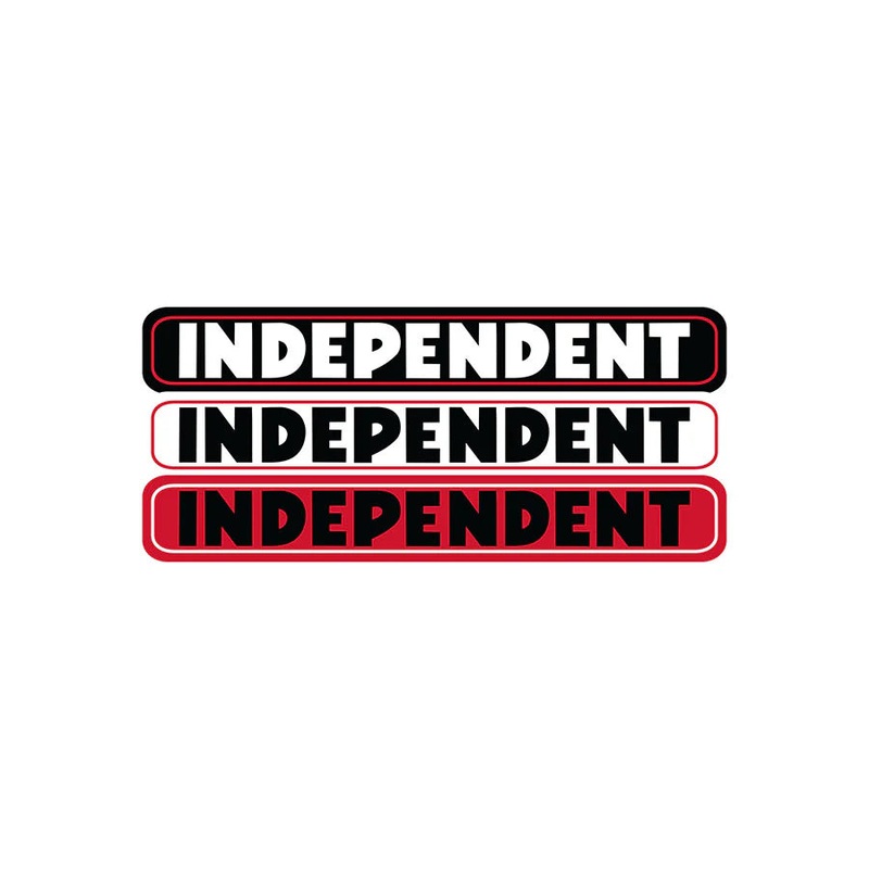 Independent Trucks “Mini Bar” Sticker Red