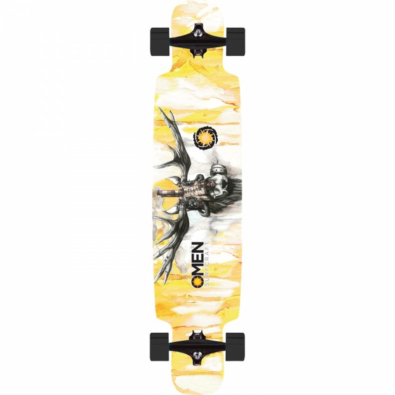 Omen Natural Industry 41.5″ Drop Through Longboard Complete