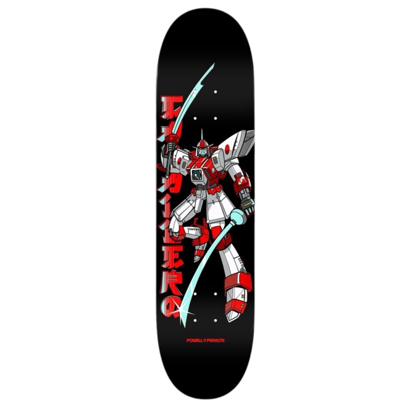 Powell Caballero Gundam Black 8.5″ Skateboard Deck 8.5″ WB 14.375″