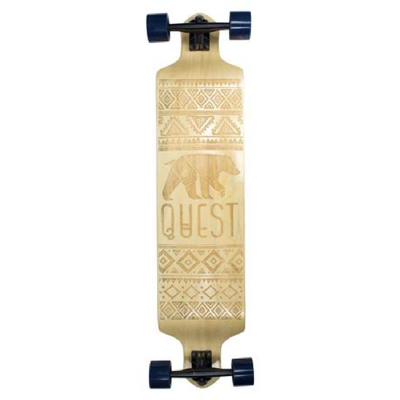 Quest California Republic 41″ Dropdown Longboard Complete