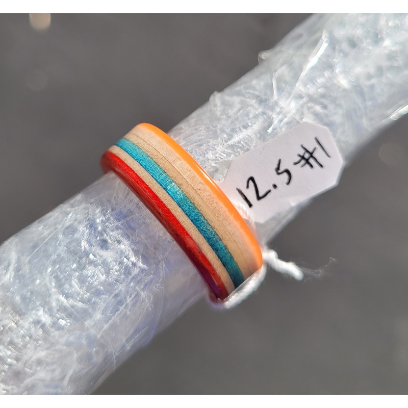 Recycled Bo-Tuff Skateboard Ring SIZE 12.5 (#1)