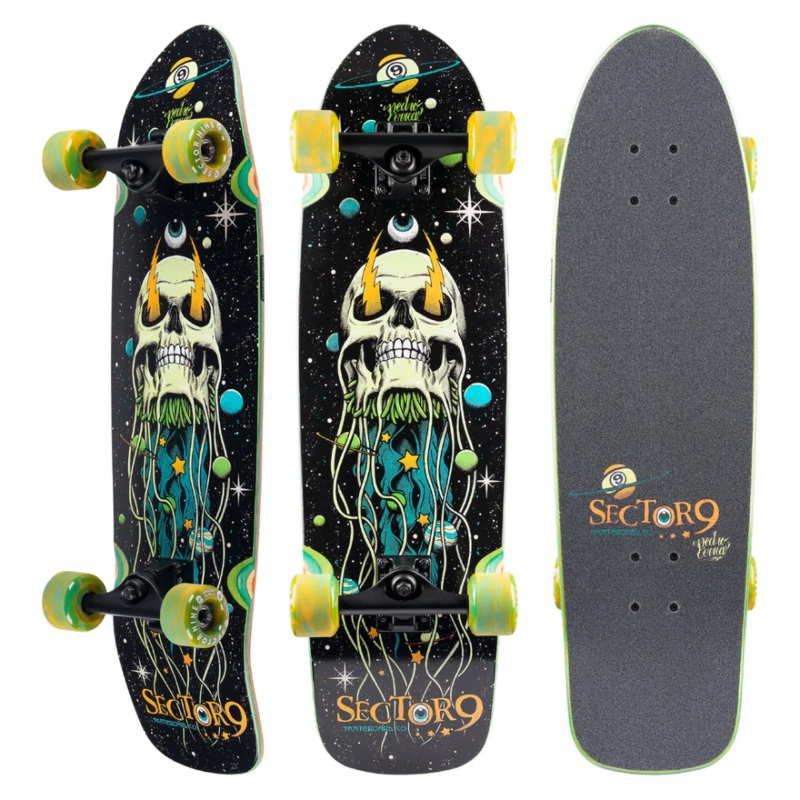 Sector 9 Chop Hop Charge Cruiser Complete