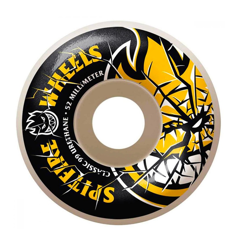 Spitfire – 52mm – 99a Bighead Shattered Wheels – White