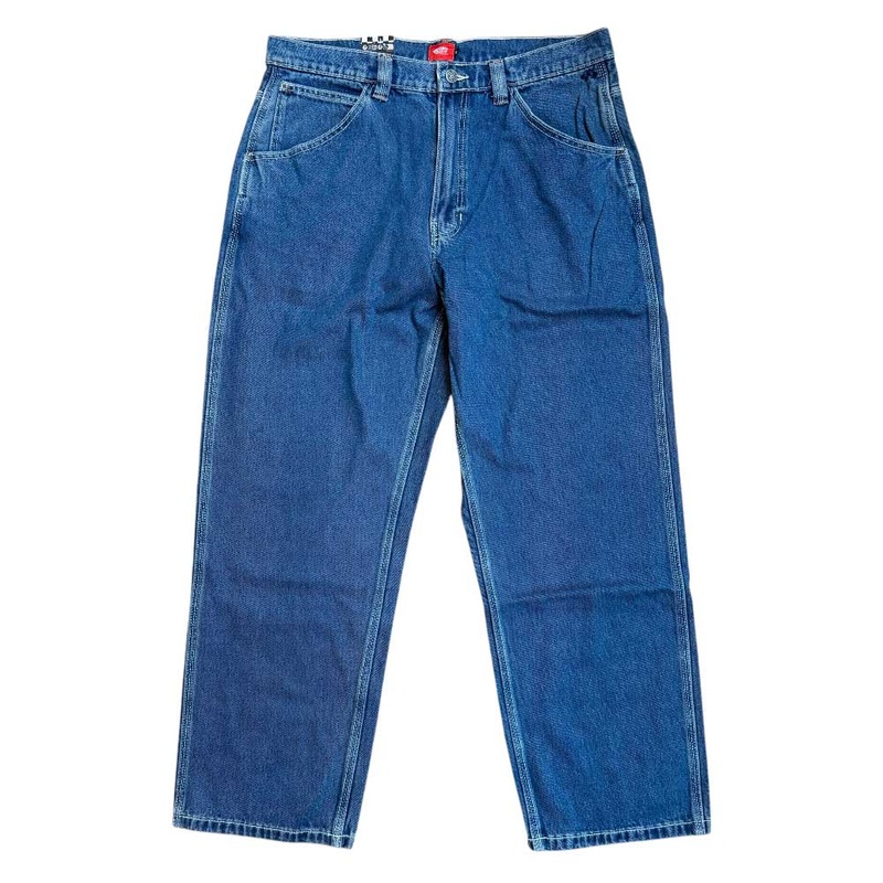 VN000KXMAHU Skate Check 5 Loose Vintage Indigo Denim Vans Pant 30