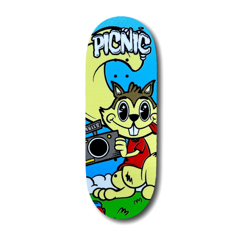 Chems “Picnic Ocho Pro Model” Fingerboard Deck 29mm Mid-Pro Popsicle