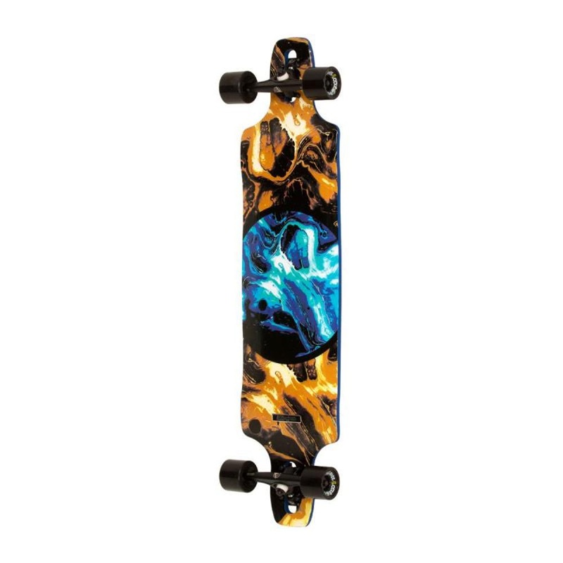 DB Longboards Paradigm Blue & Gold 41″ Drop Through Longboard Complete