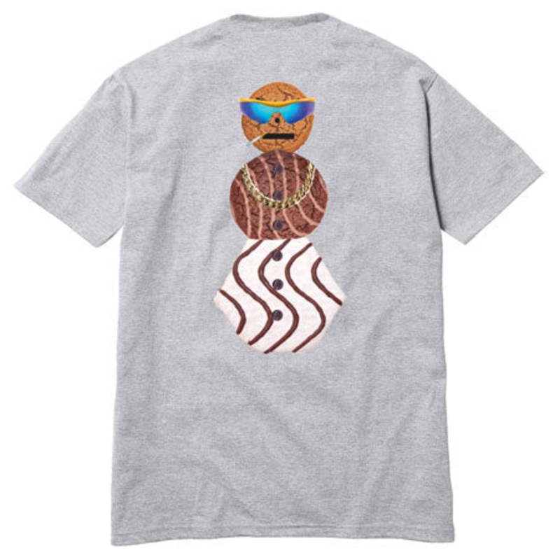 Dime Dime X Quartersnacks T Shirt Heather Grey Medium