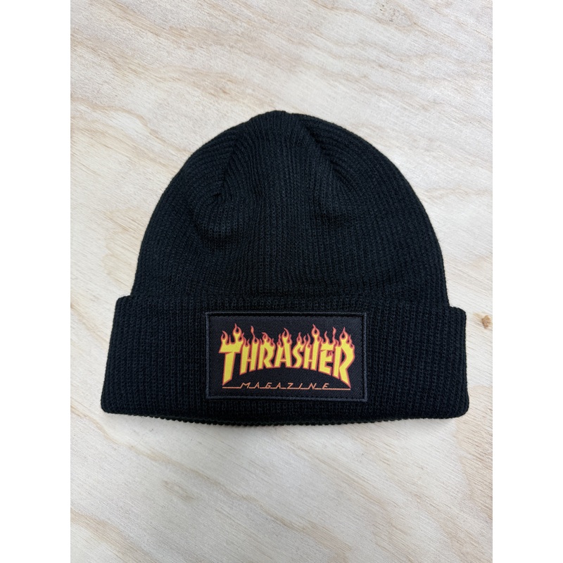 FLAME PATCH – BEANIE – BLACK
