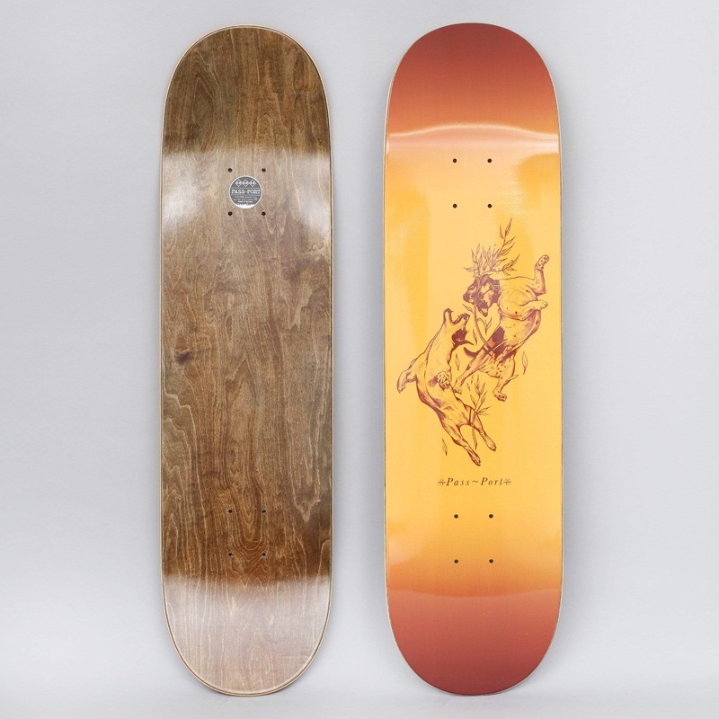 Passport 8.38 Doggo Skateboard Deck Sunburst