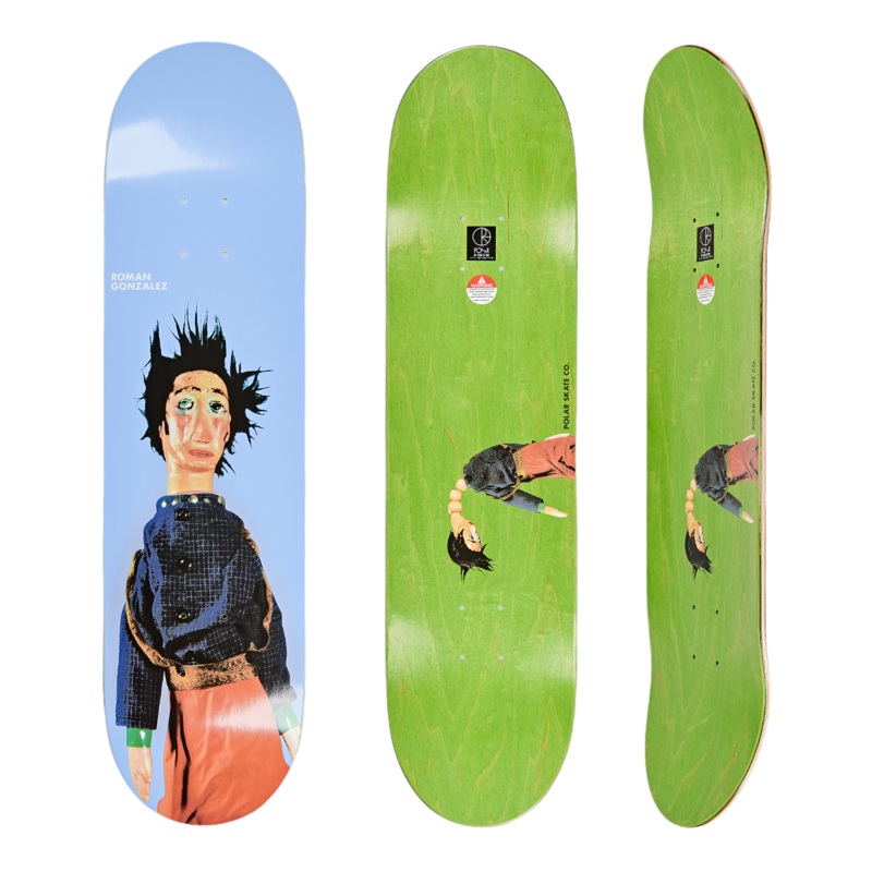 Polar Roman Gonzalez Lorca (Light Blue) Deck 8.125″ 8.125