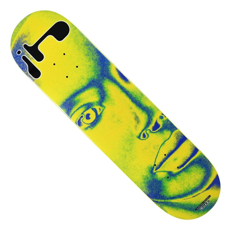 Quasi Justin Henry Bighead Deck Dipped Yellow 8 x 32.375 WB:14.25