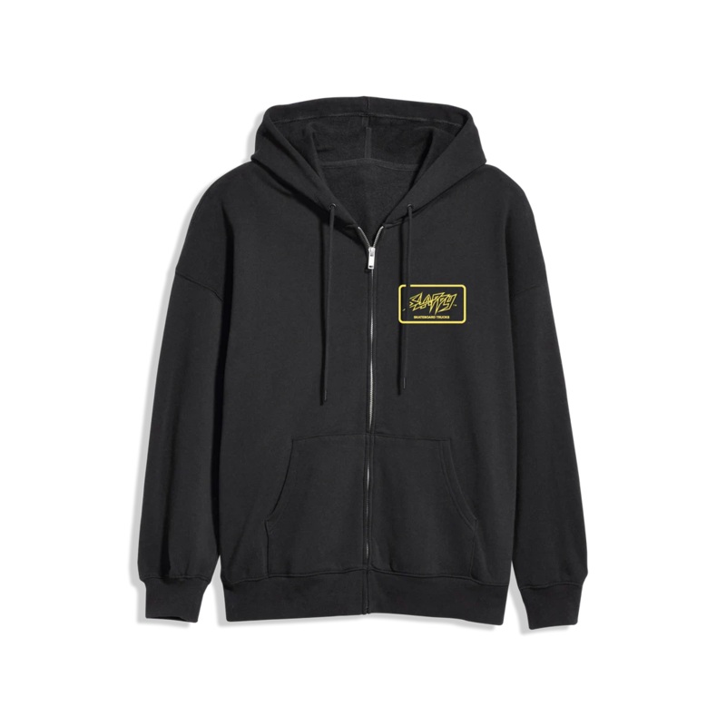 Slappy Throwback Zip-Up Hooded Sweatshirt S