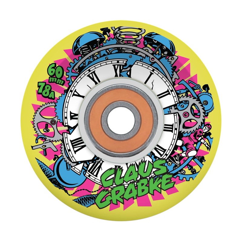 SLIME BALLS GRABKE LIGHTUPS 60MM 78A SKATEBOARD WHEELS