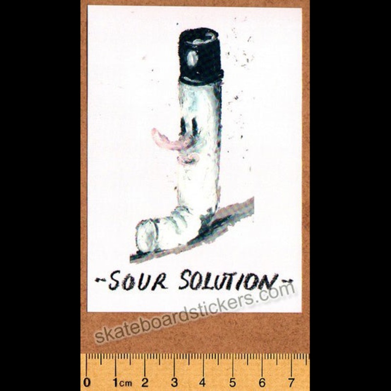 Sour Solution Skateboards Skateboard Sticker
