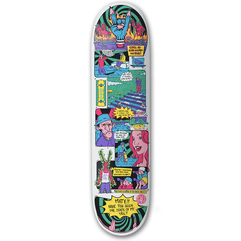 The Drawing Boards – 8.25″ – Expel your Skate-Related Demons Deck