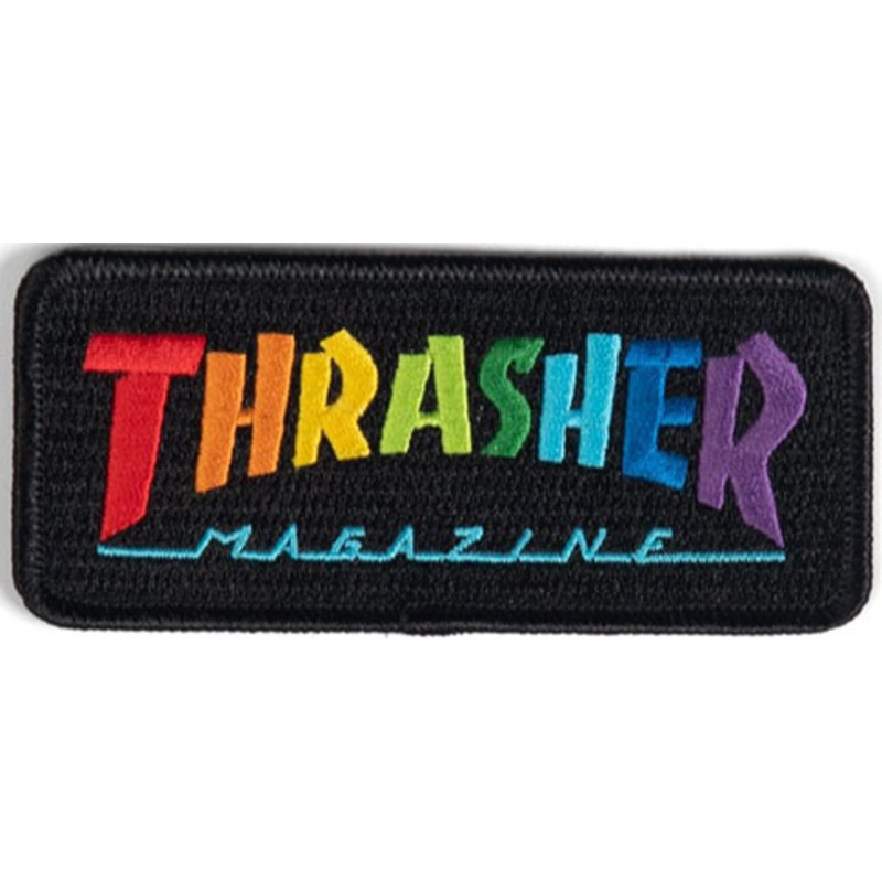 Thrasher Magazine Rainbow Patch