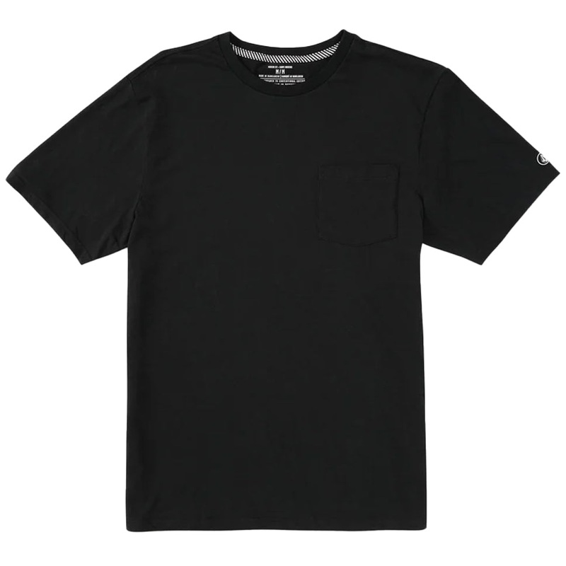Volcom Solid Pocket T Shirt Black Medium