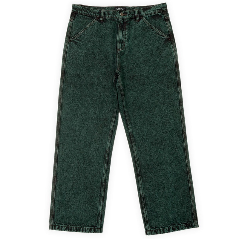Workers Club Jean (Dark Green Over-Dye) 32