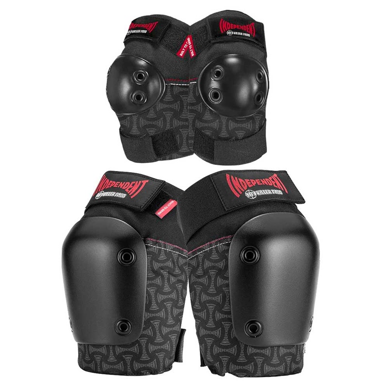 187 Killer Pads Knee and Elbow Pad Combo Set – Independent Trucks X-Small/Small Black