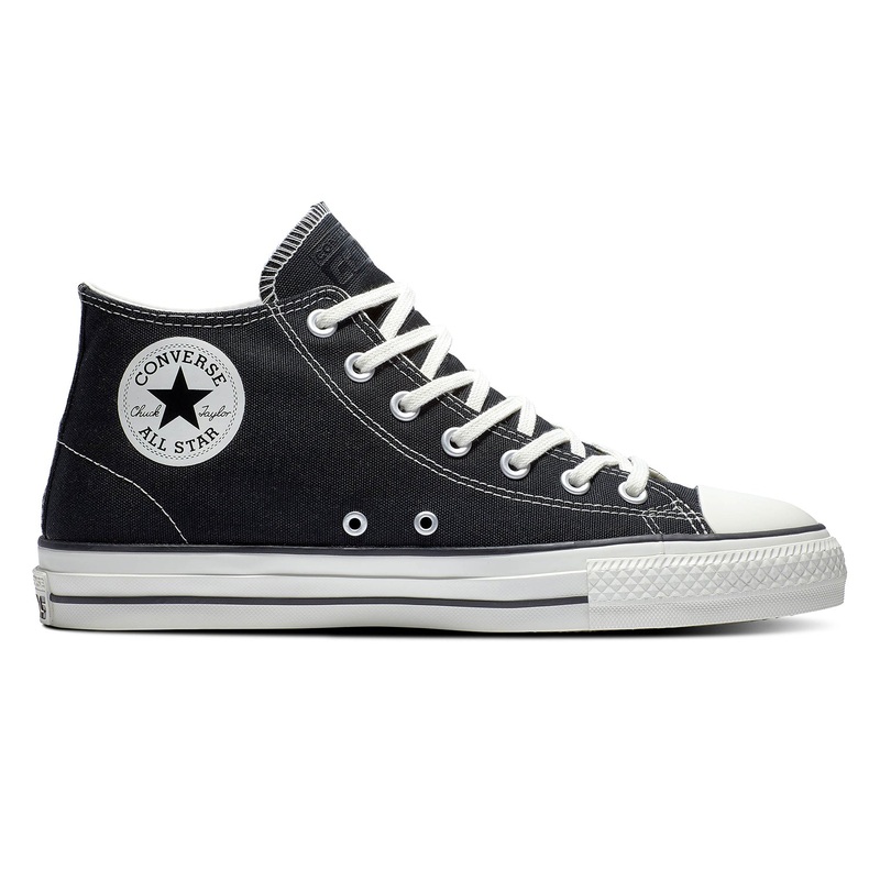 Converse CONS CTAS Pro Mid Black/Black Egret 8
