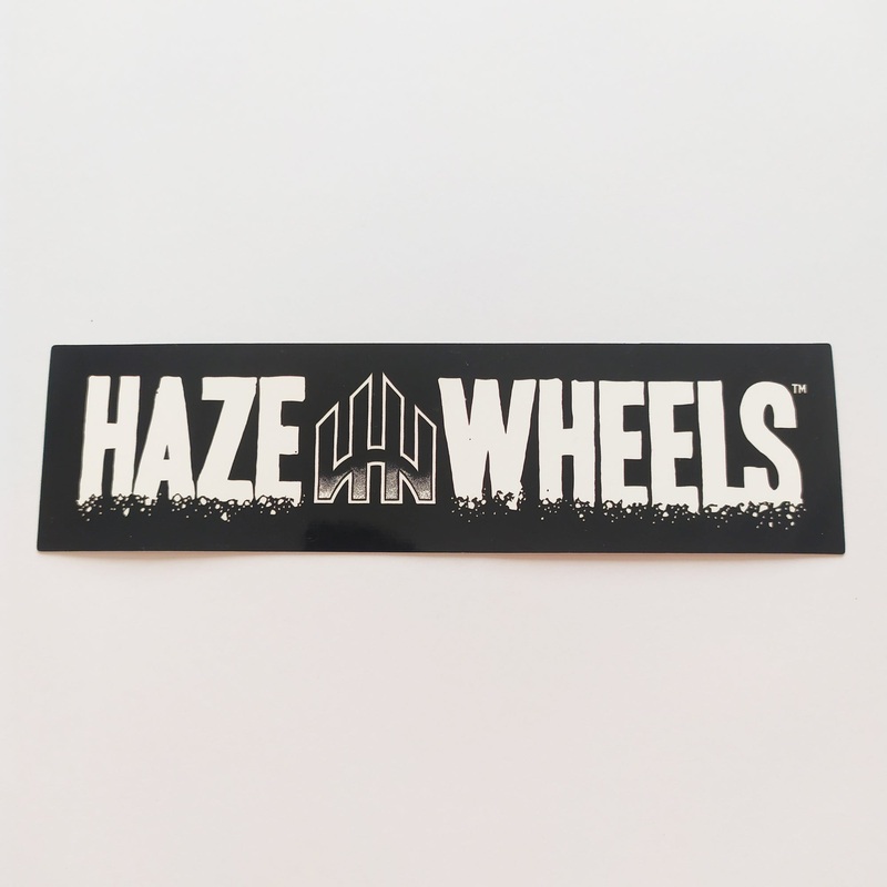 Haze Wheels Skateboard Sticker