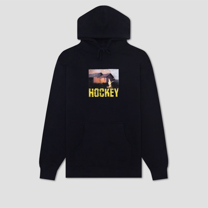 Hockey Windows Up Hood Black Small