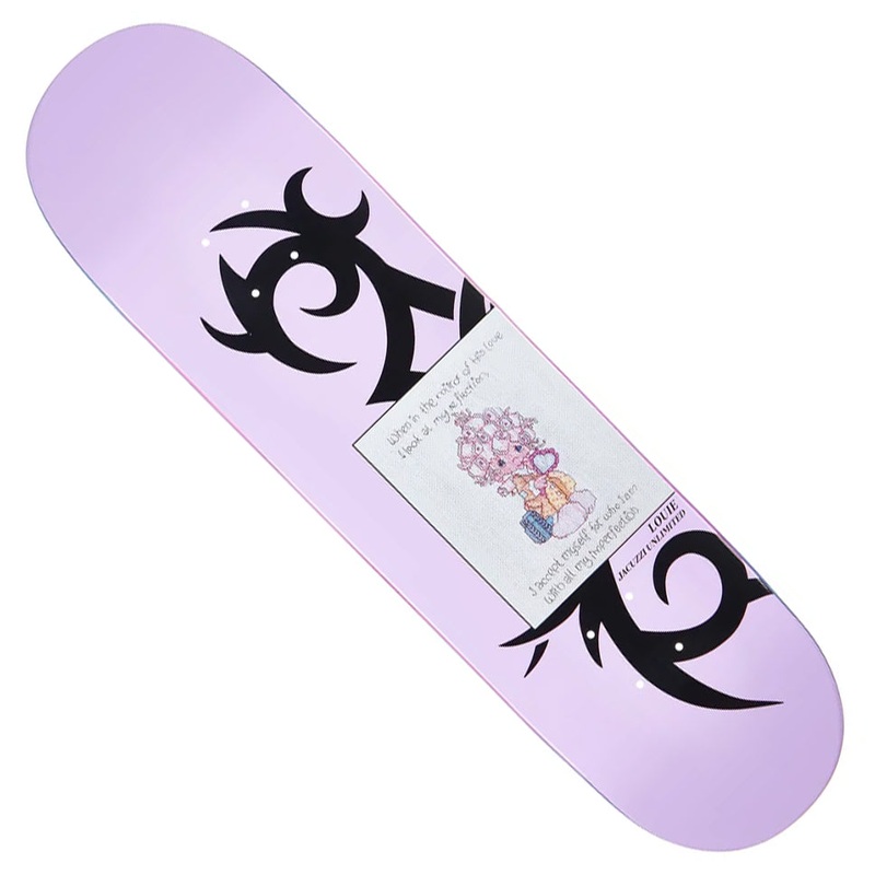 Jacuzzi Unlimited Louie Barletta Tribal EX7 Deck Purple 8.25 x 32 WB:14.25