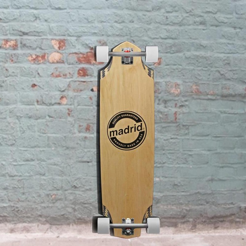 Madrid 50Cal Downhill 36″ Longboard – Maple Complete