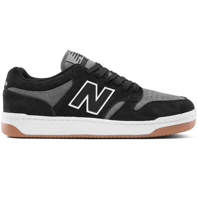 New Balance Numeric 480 Black Grey Shoes Black/ Grey 8
