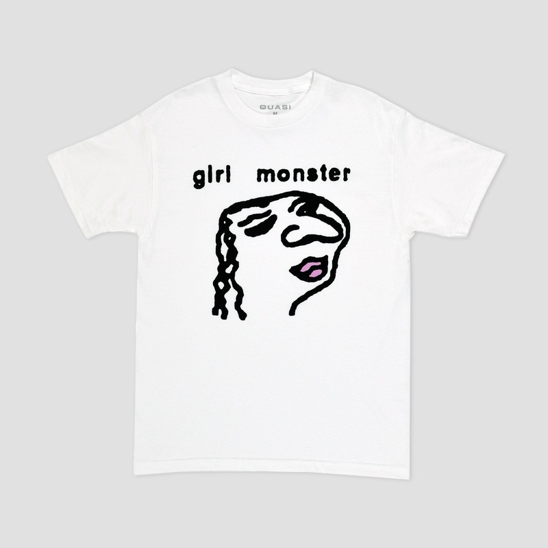 Quasi Girl Monster T-Shirt White Small