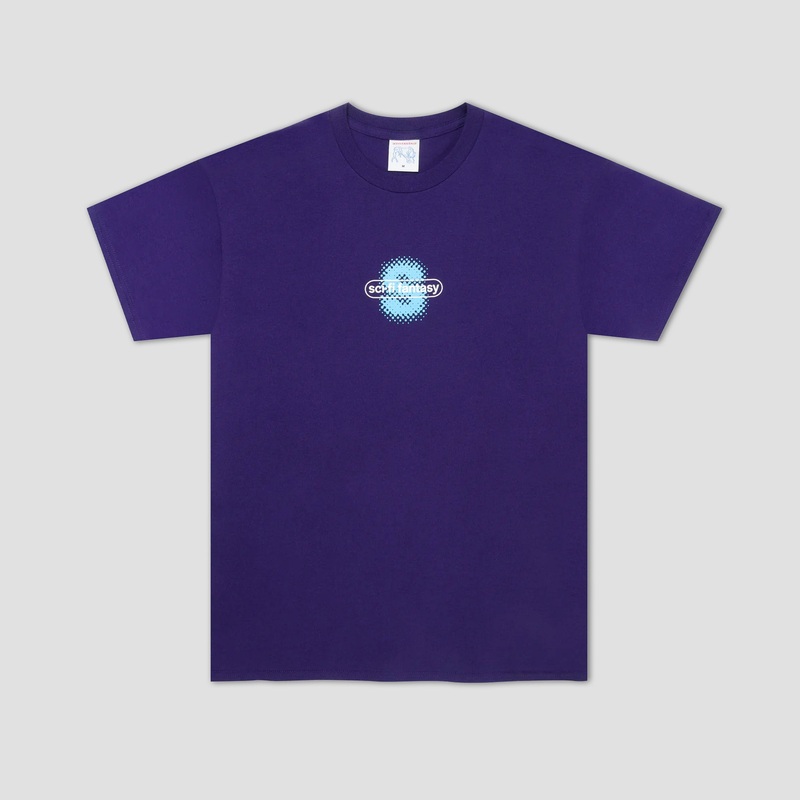 Sci-Fi Fantasy Spotty T-Shirt Purple Small