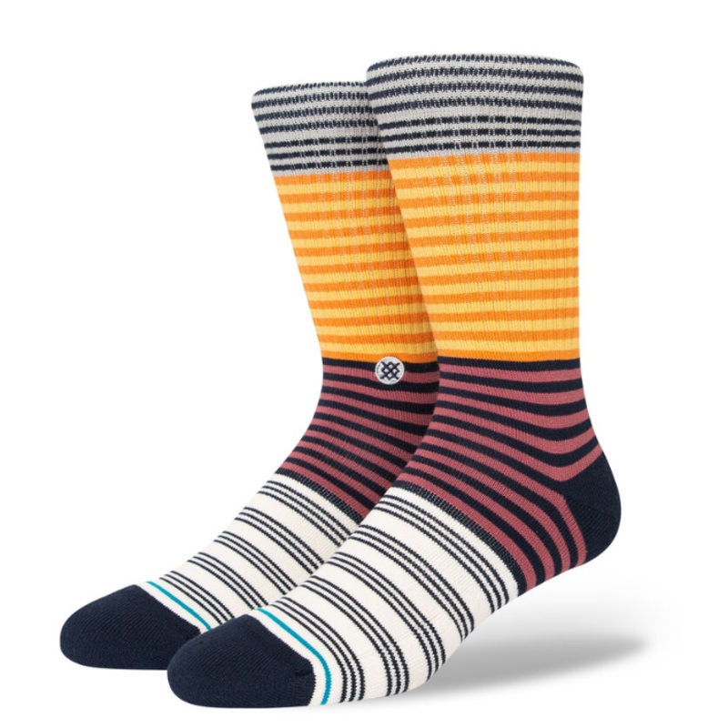 Stance Diatonic Crew Socks Large Navy