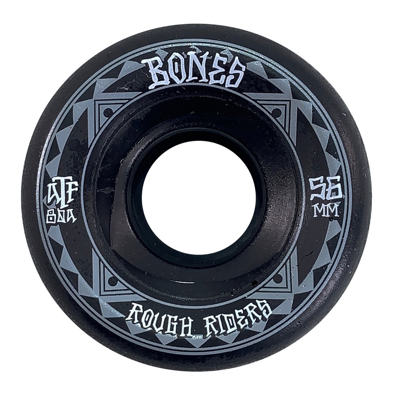 Bones 56mm ATF Rough Riders Runners – Black