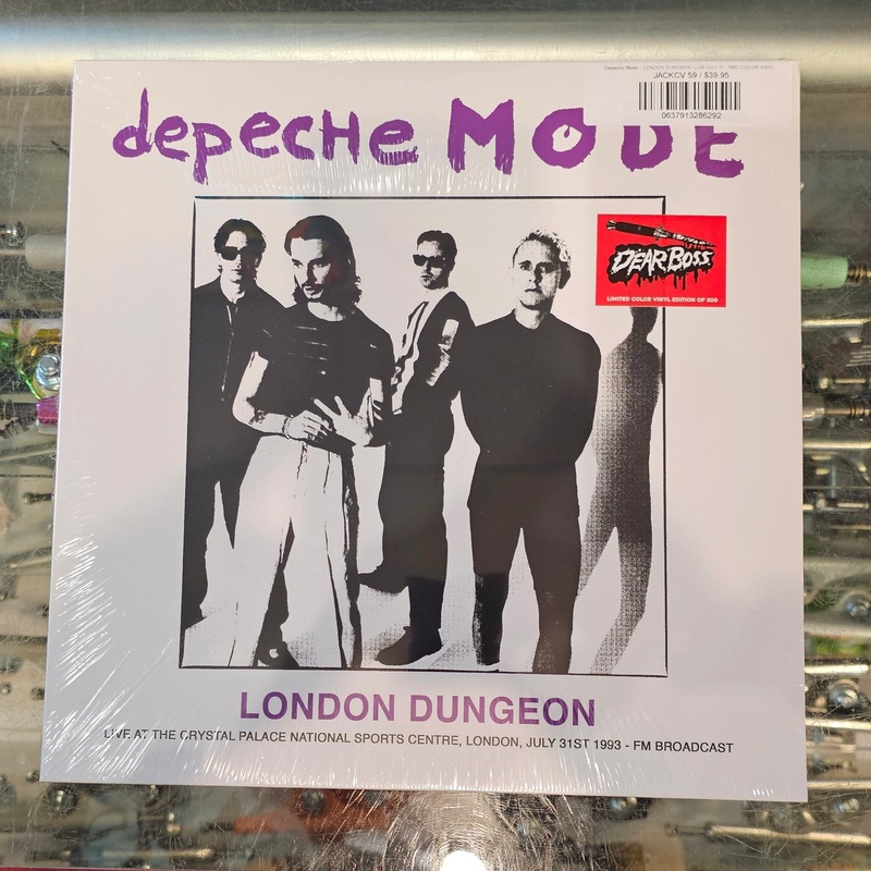 Depeche Mode  LONDON DUNGEON: LIVE JULY 31, 1993 (COLOR VINYL) LP Record *Unofficial Release*