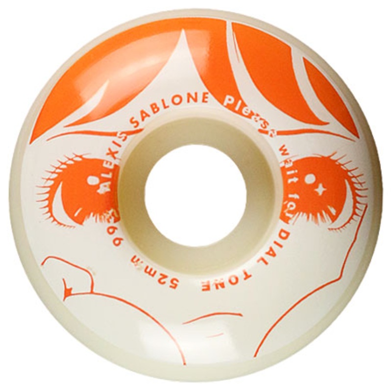 Dial Tone Alexis Sablone Star Eyez 99A Wheels White 51mm