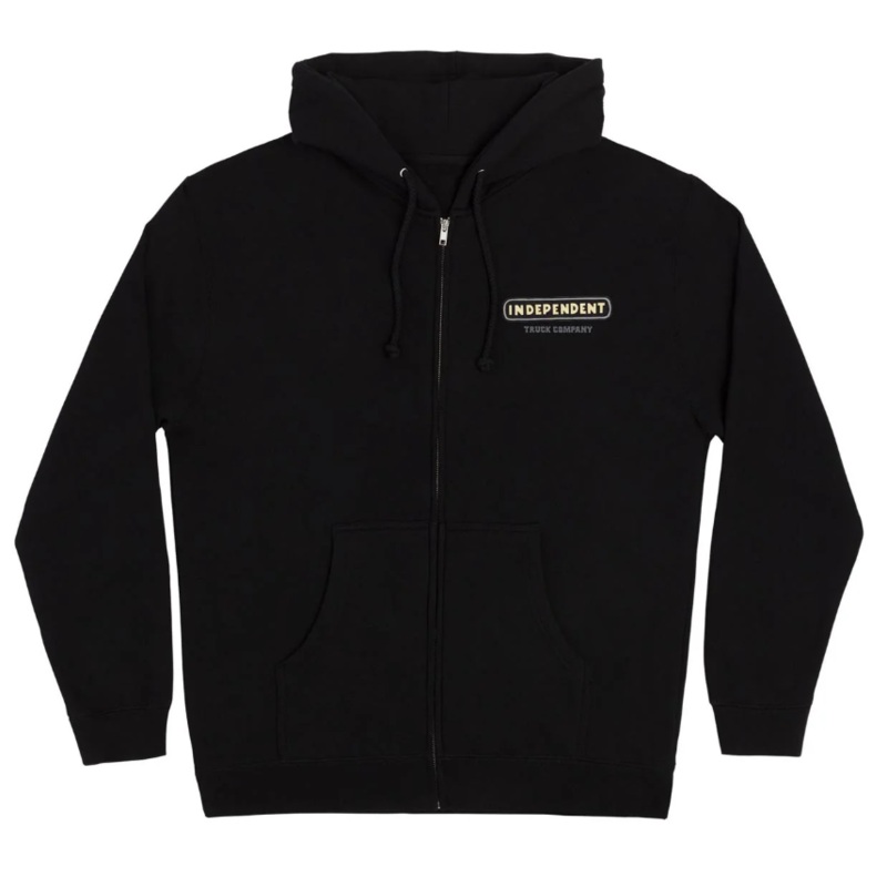Independent “ITC Stained” Zip Hoodie Large