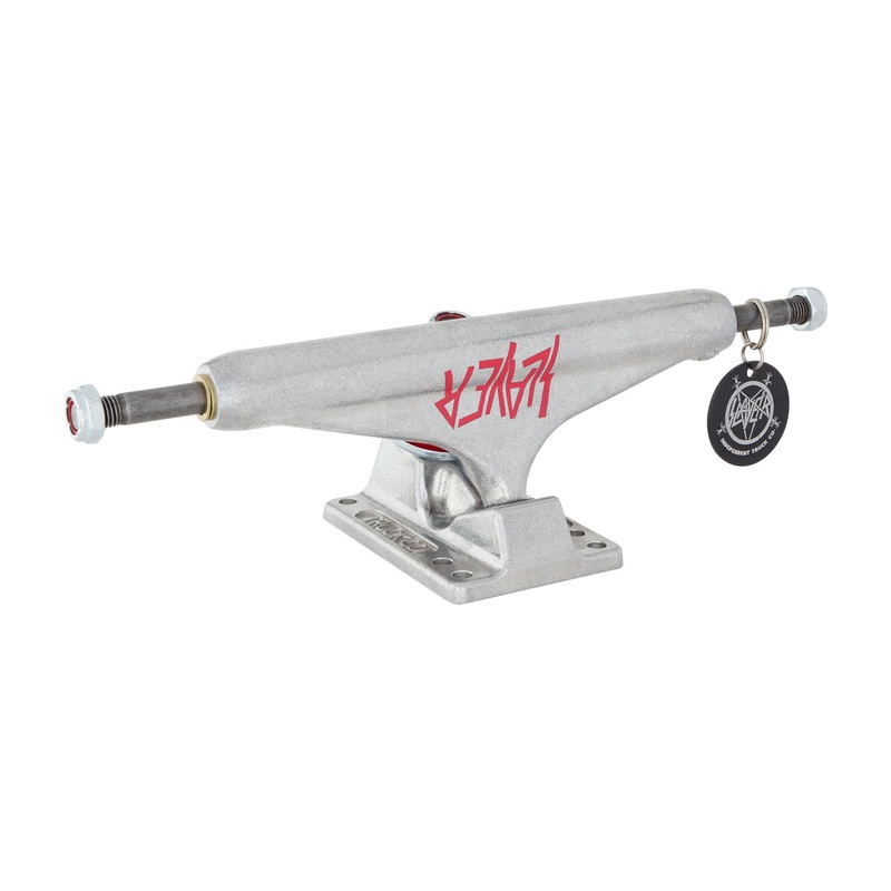 Independent x SLAYER Stage 11 Polished Standard Skateboard Trucks 139mm (8″)