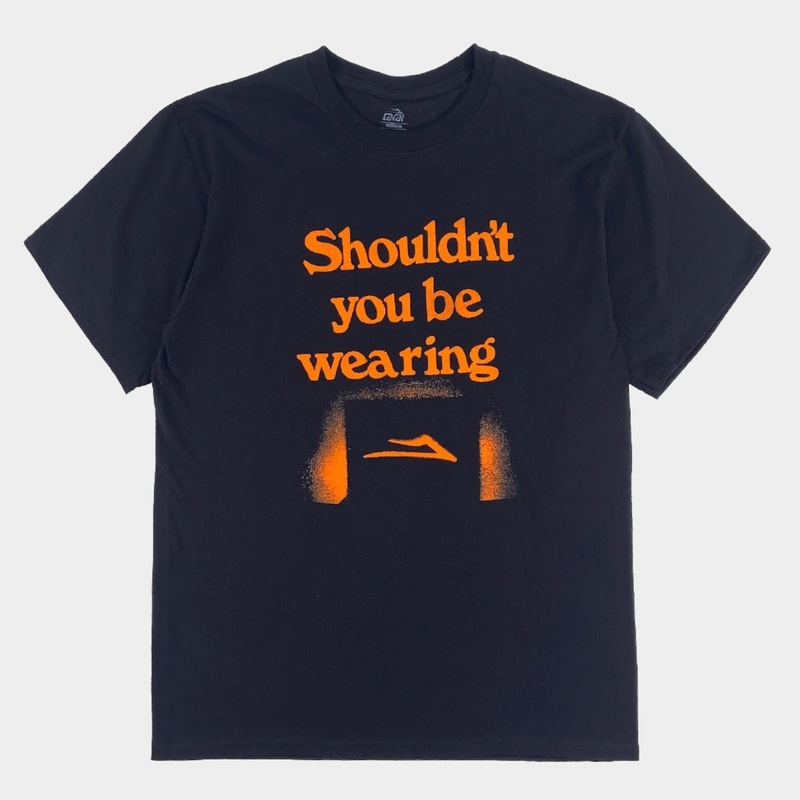 Lakai Shouldn’t You Be T-Shirt Black S