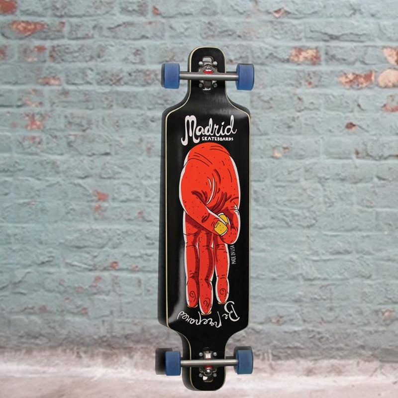 Madrid Salute Freeride 41 inch Drop Through Longboard – Complete Complete