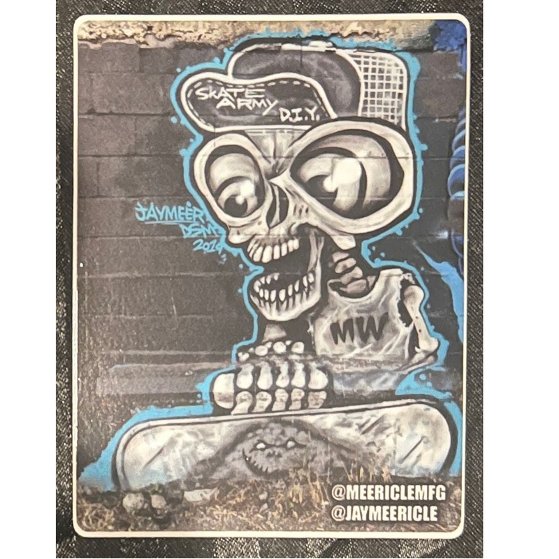 Meericle MFG “Marginal Way Skeleton” Sticker