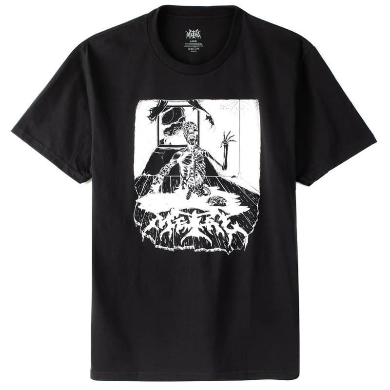 Metal Skateboards Skinwalker T Shirt Black Medium