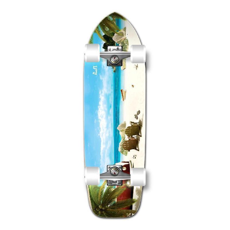 Punked Old School Longboard Complete – Getaway Complete