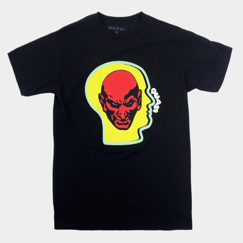 Quasi Heads T Shirt – Black S